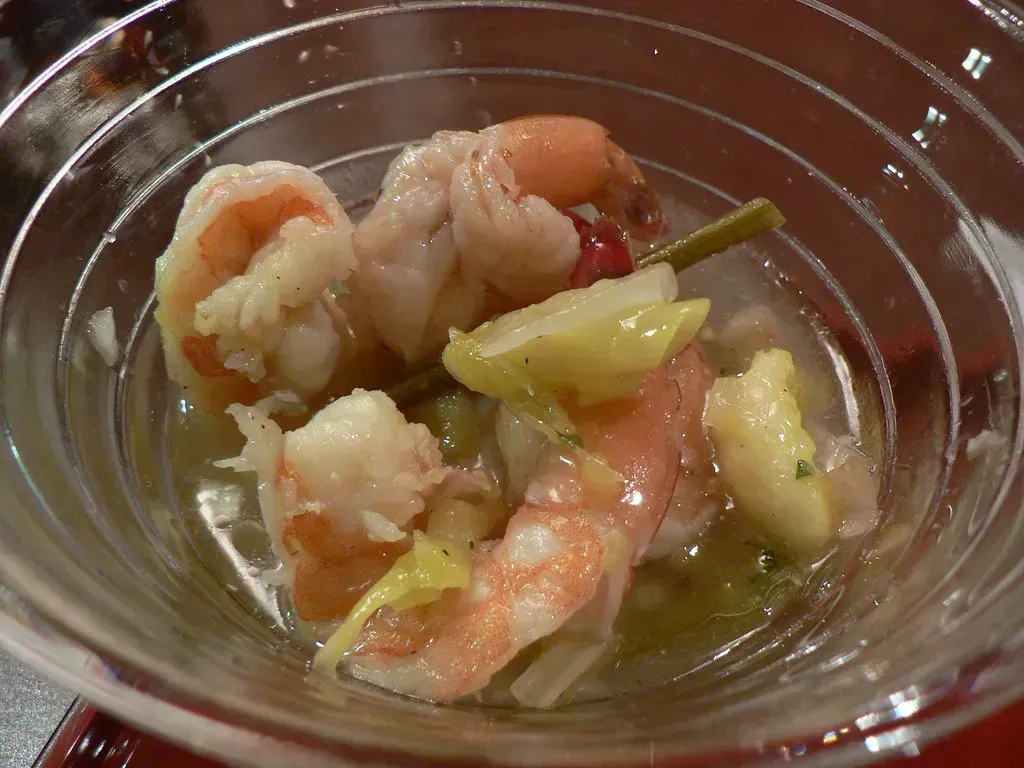 6. Pickled Shrimp: Seafood in a Brine That Raises Eyebrows (stu_spivack, Flickr, CC BY-SA 2.0)