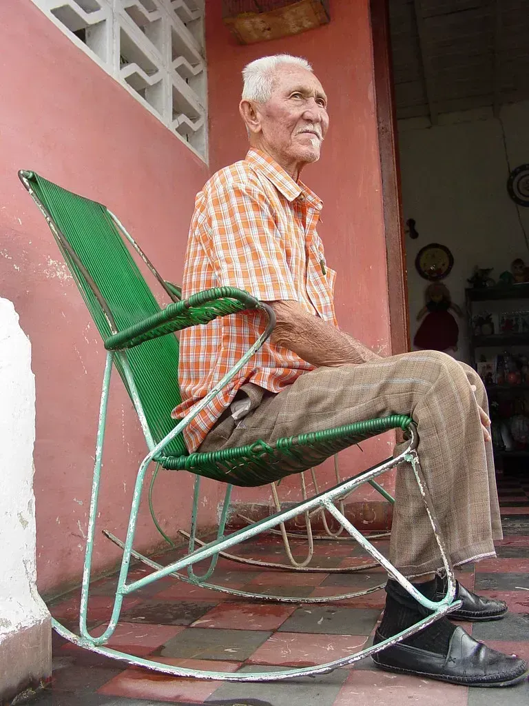 2. "I Would Tell You a Joke About Getting Up From This Chair, But I'm Still Working On the Punchline" (Adam Jones, Ph.D. - Global Photo Archive, Flickr, CC BY 2.0)
