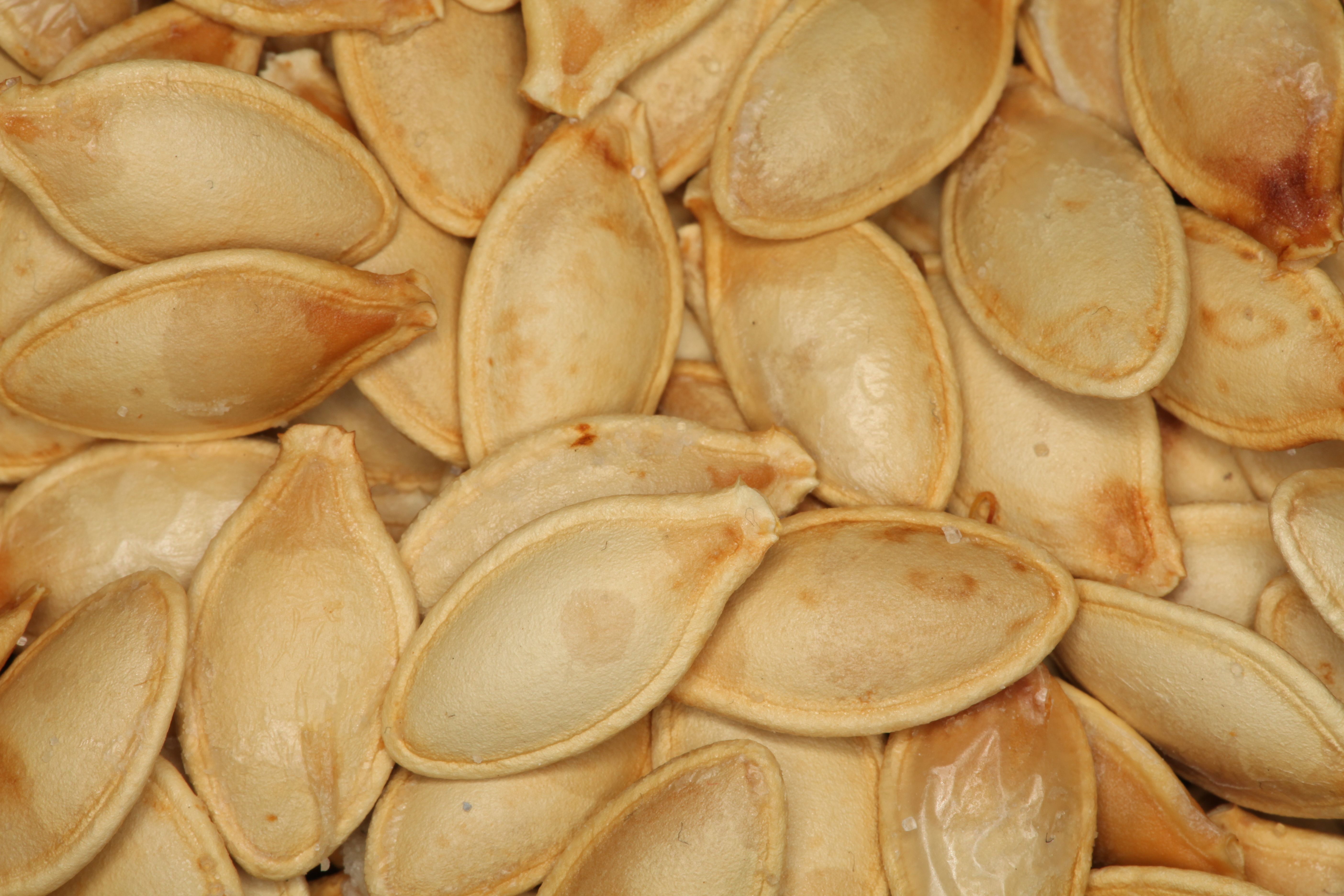 Pumpkin Seeds (image credits: wikimedia)