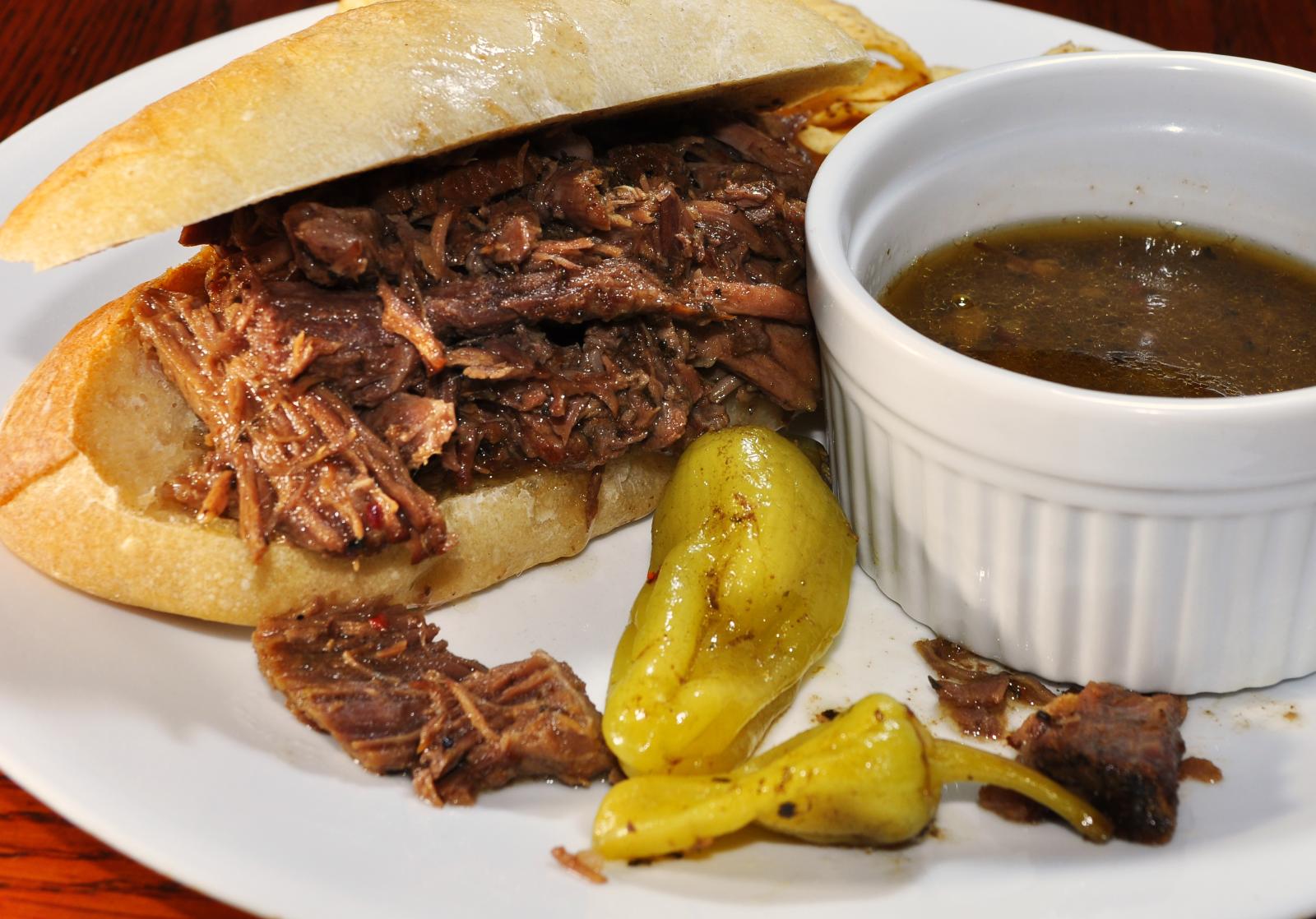 Illinois's Italian Beef (Image Credits: Wikimedia)
