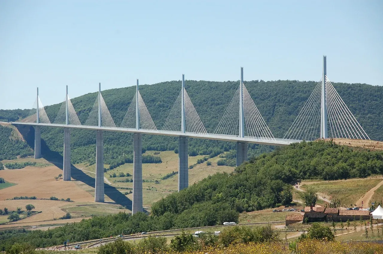 Millau Viaduct, France (Image Credits: Pixabay)
