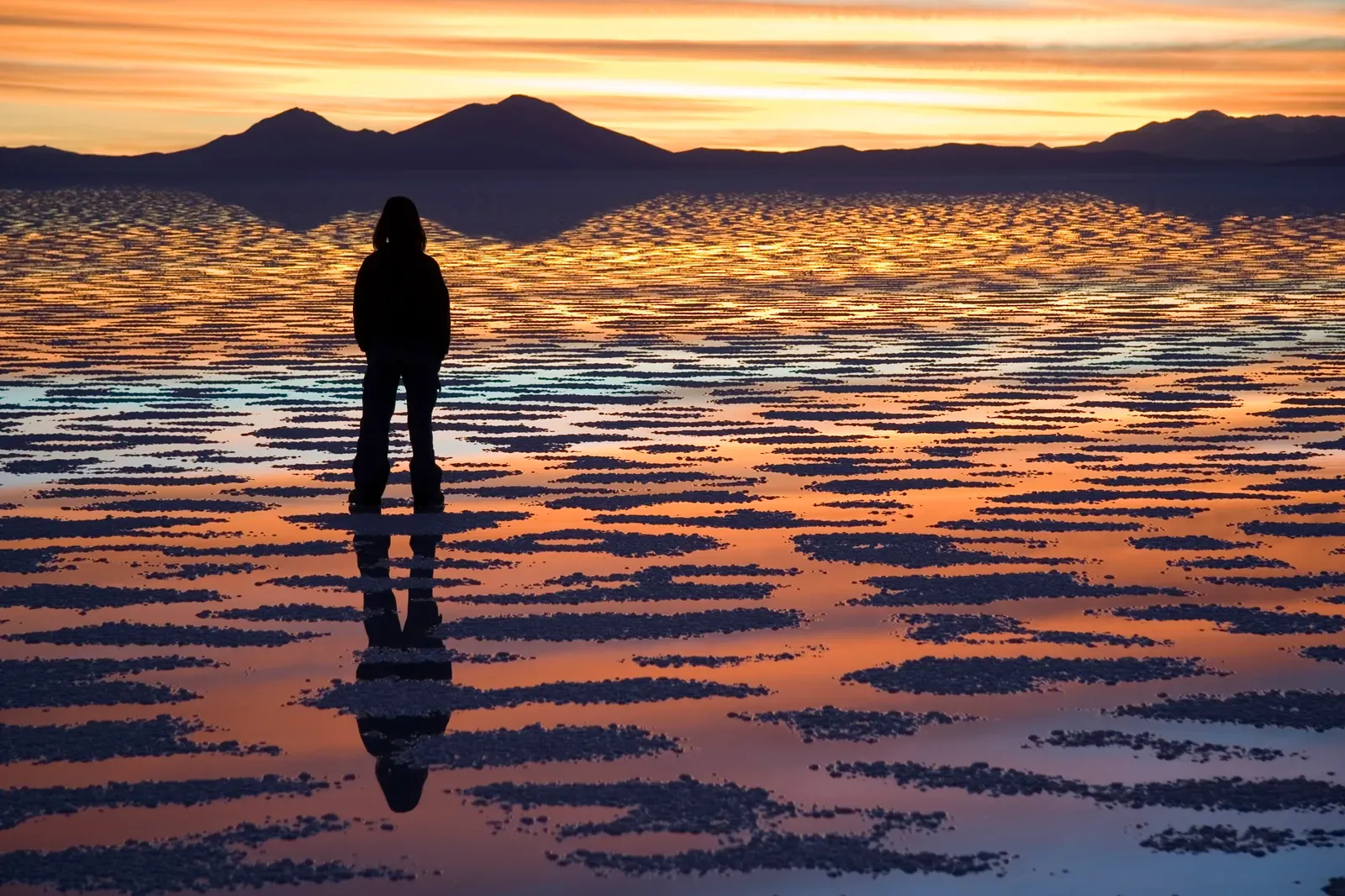 Salar de Uyuni's Mirror Effect (Image Credits: Wikimedia)