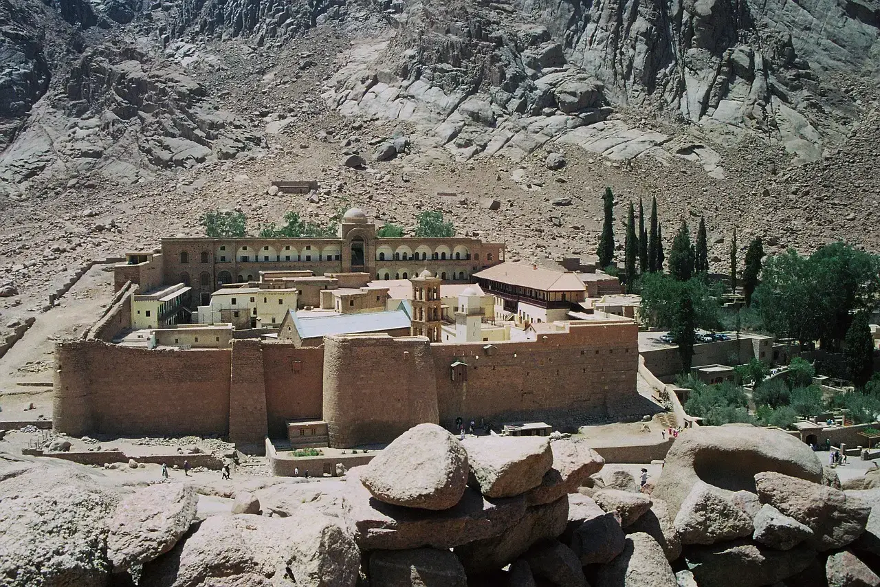 Saint Catherine's Monastery, Egypt (Image Credits: Pixabay)