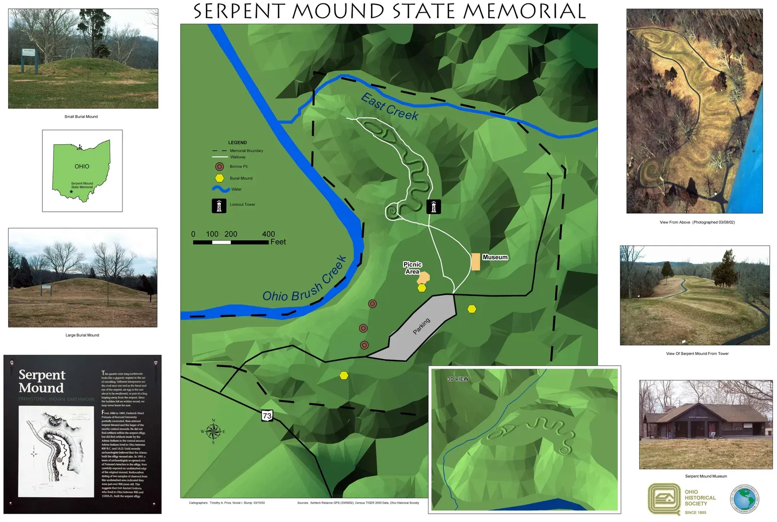 The Great Serpent Mound: America's Earthen Mystery (Image Credits: Wikimedia)