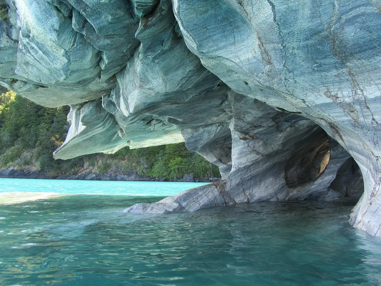 The Marble Caves, Chile (Image Credits: Pixabay)