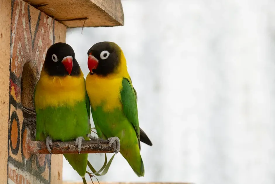 9. Lovebird: Small, Fierce, and Brilliantly Bonded (Image Credits: Pexels)