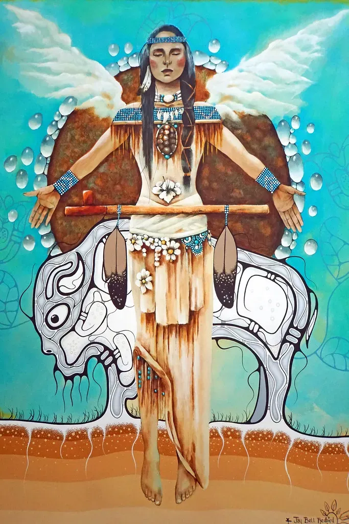 The Seven Sacred Rites Given by White Buffalo Calf Woman (Image Credits: Flickr)