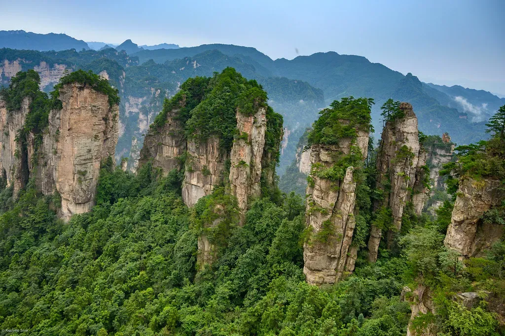 Zhangjiajie National Forest: Avatar's Real-World Inspiration (Image Credits: Flickr)