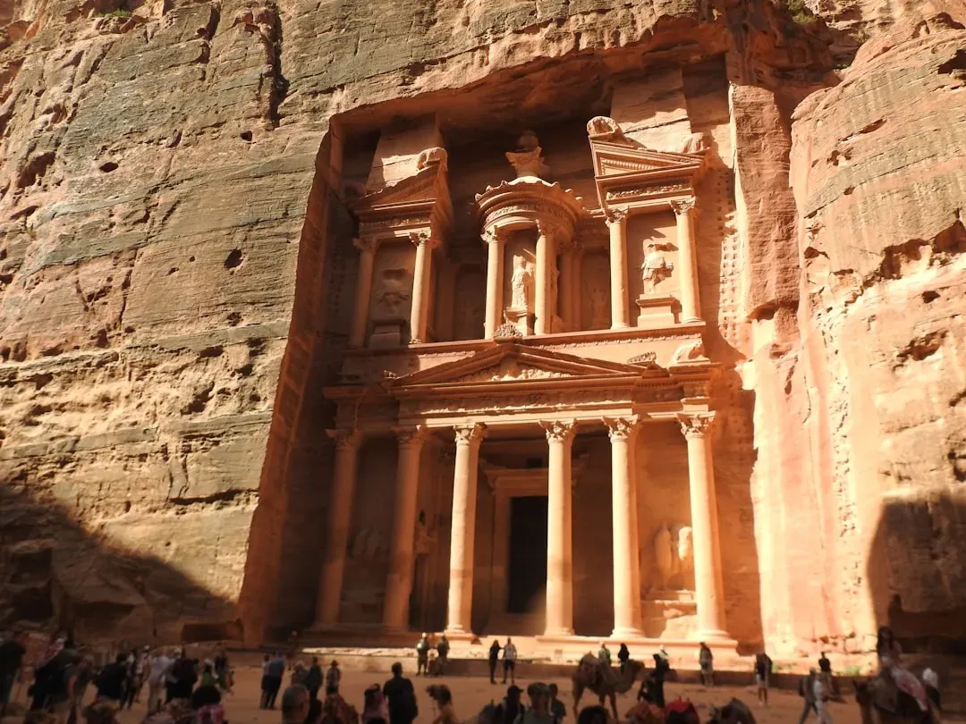 5. Petra, Jordan - The Rose-Red City Carved from Stone (Image Credits: Unsplash)