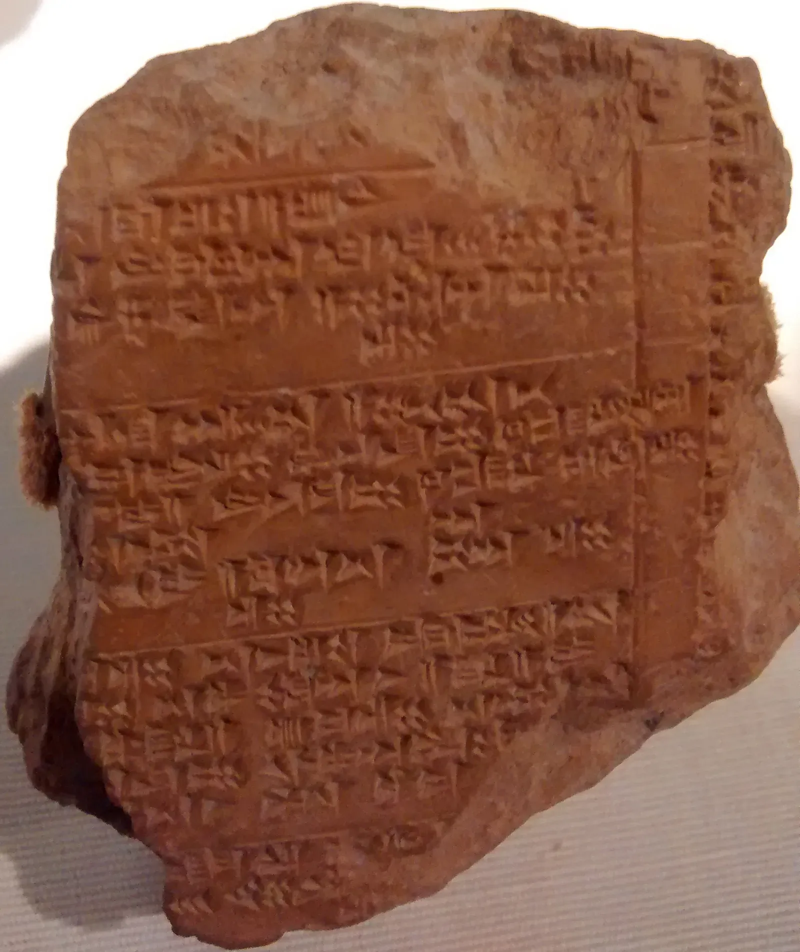 Linear A Script, Crete (Image Credits: Wikimedia)