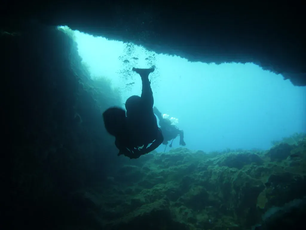 The Underwater Labyrinth Of Death (Image Credits: Flickr)