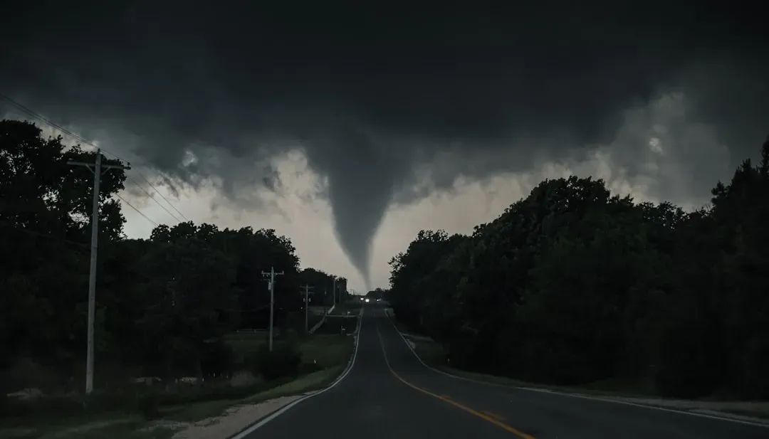 You Are Asleep. The Tornado Is Not. (Image Credits: Unsplash)