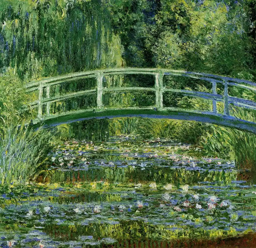 Monet's Garden, Giverny, France (the-athenaeum.org [1], Public domain)