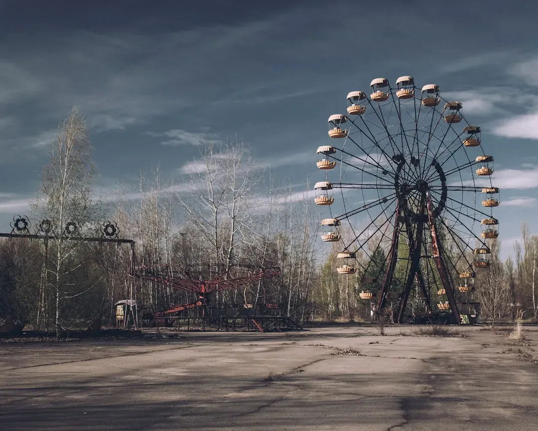 A Central Square in Pripyat: The Ferris Wheel That Never Spun (Image Credits: Unsplash)