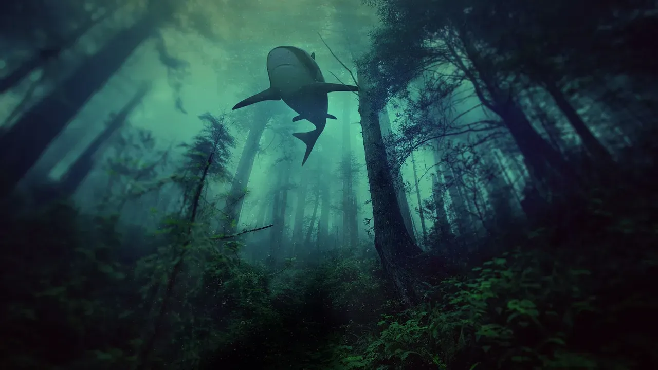Underwater Forest, Lake Kaindy, Kazakhstan (Image Credits: Pixabay)