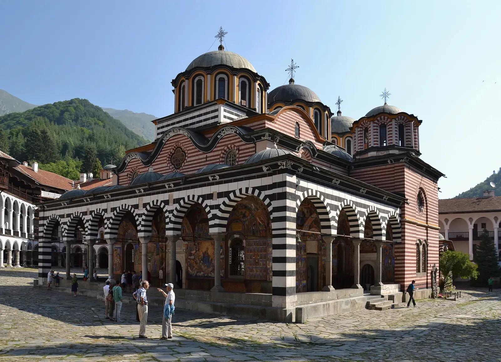 Rila Monastery, Bulgaria (Image Credits: Wikimedia)