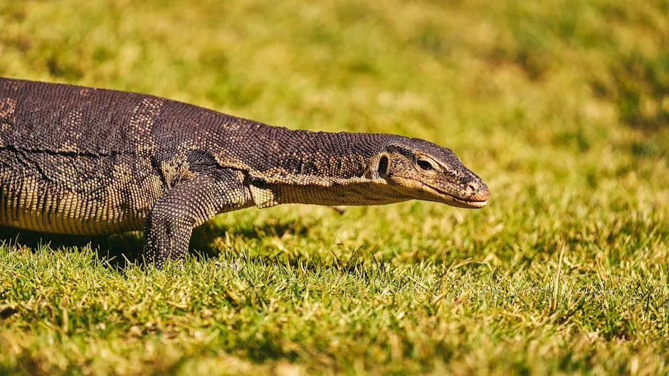 #6. Virgo (August 23 – September 22): The Savannah Monitor (Image Credits: Pexels)