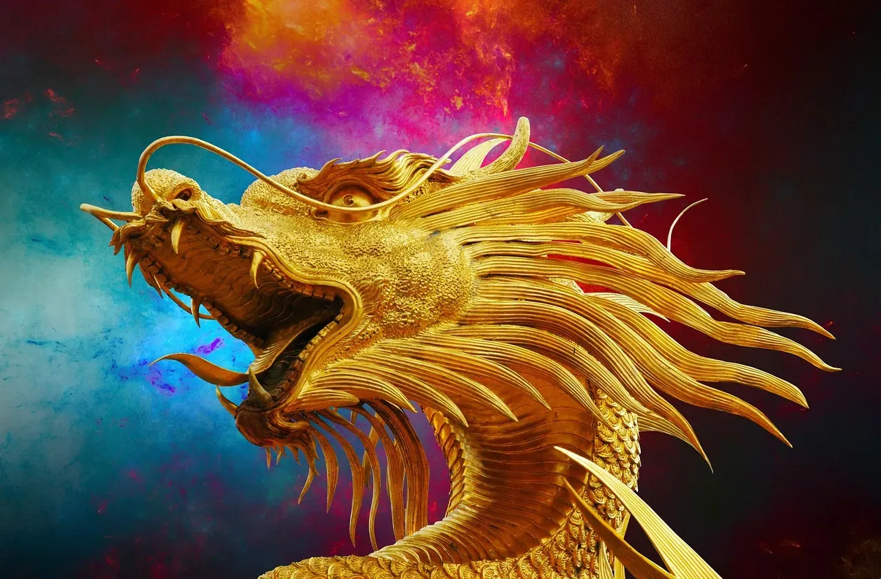 The Dragon: Mythical Power and Ambition (Image Credits: Pixabay)