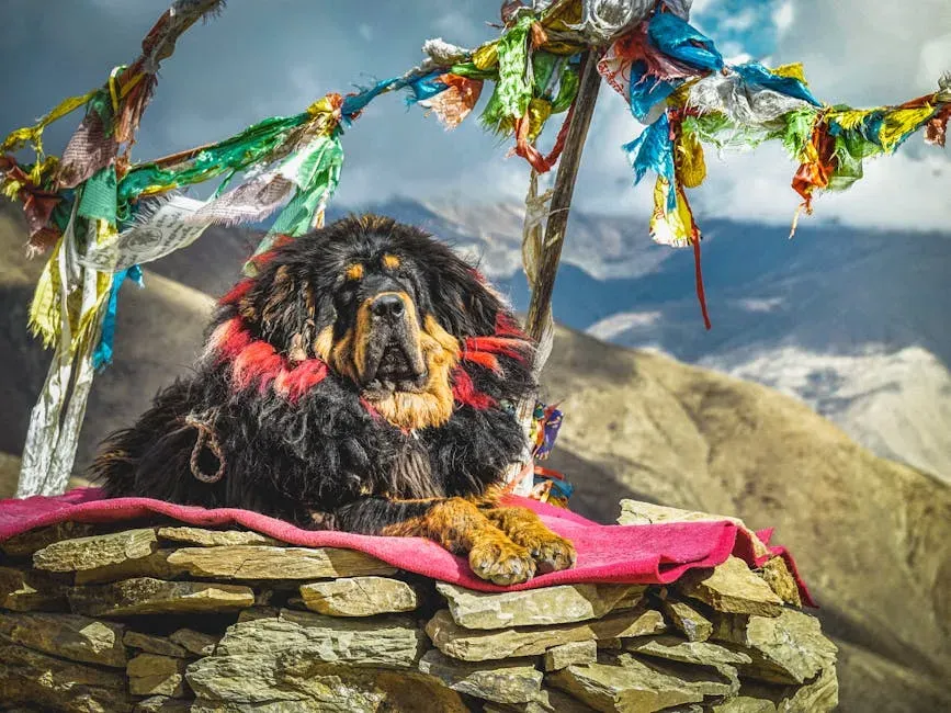 3. Tibetan Mastiff: Guardian of the Himalayas (Image Credits: Pexels)