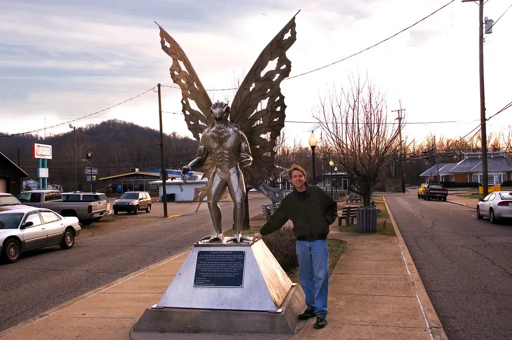 Mothman: The Red-Eyed Harbinger (Image Credits: Flickr)