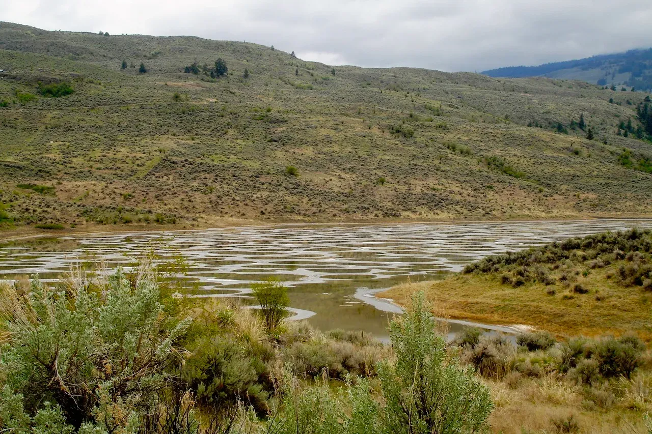 #15. Spotted Lake, British Columbia, Canada - Nature's Polka Dots (By Jack Borno, CC BY-SA 3.0)