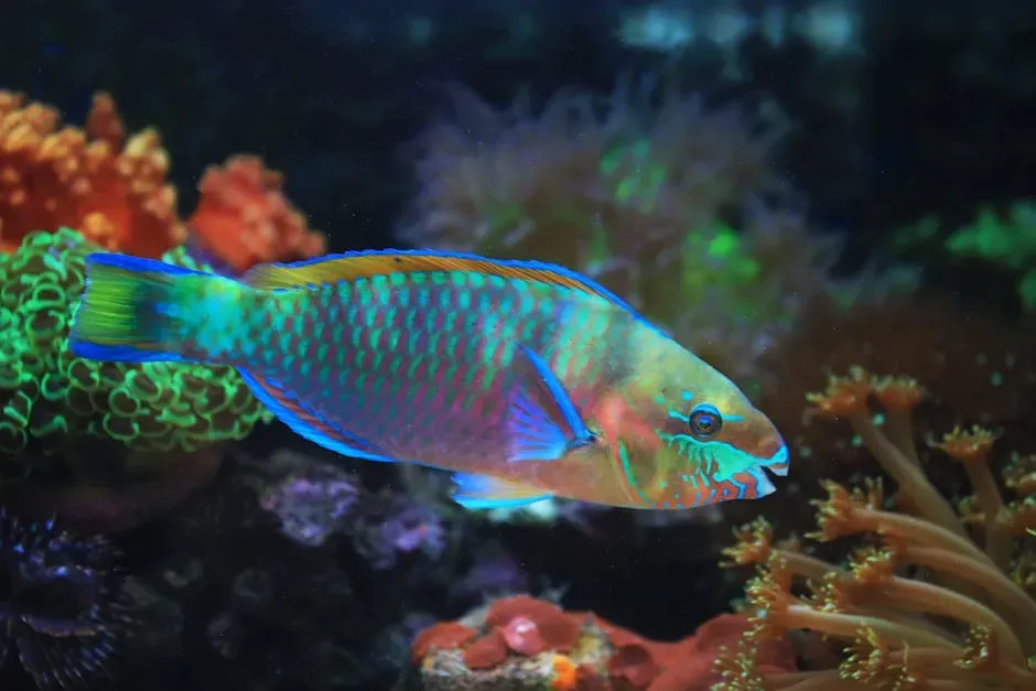 10. The Parrotfish Sleeps Inside a Cocoon of Its Own Mucus (Image Credits: Pexels)