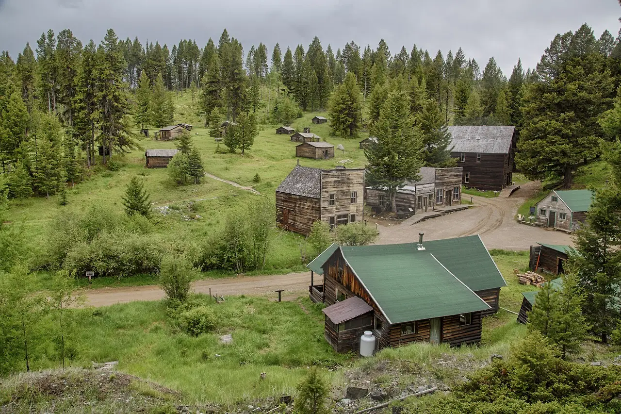 #15 - Garnet, Montana: The Ghost Town That Still Feels Lived-In (Garnet Ghost Town, Montana, Public domain)