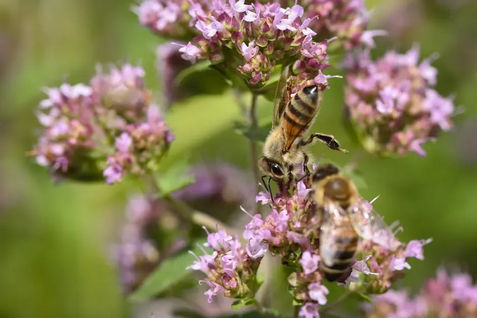 Marjoram: A Pollinator Hotspot in Summer (Image Credits: Pexels)