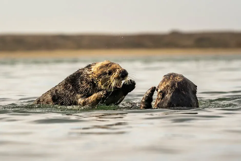 5. The Sea Otter: Social Swimmers With a Secret Trick (Image Credits: Pexels)