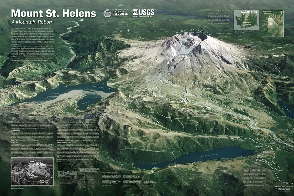 The Lahar Threat: Rivers Turned Into Walls of Mud (Washington State Department of Natural Resources, Flickr, CC BY-SA 2.0)