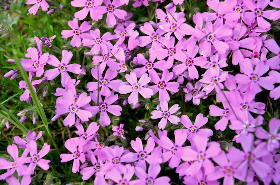 Creeping Phlox (Phlox subulata) (Image Credits: Pexels)