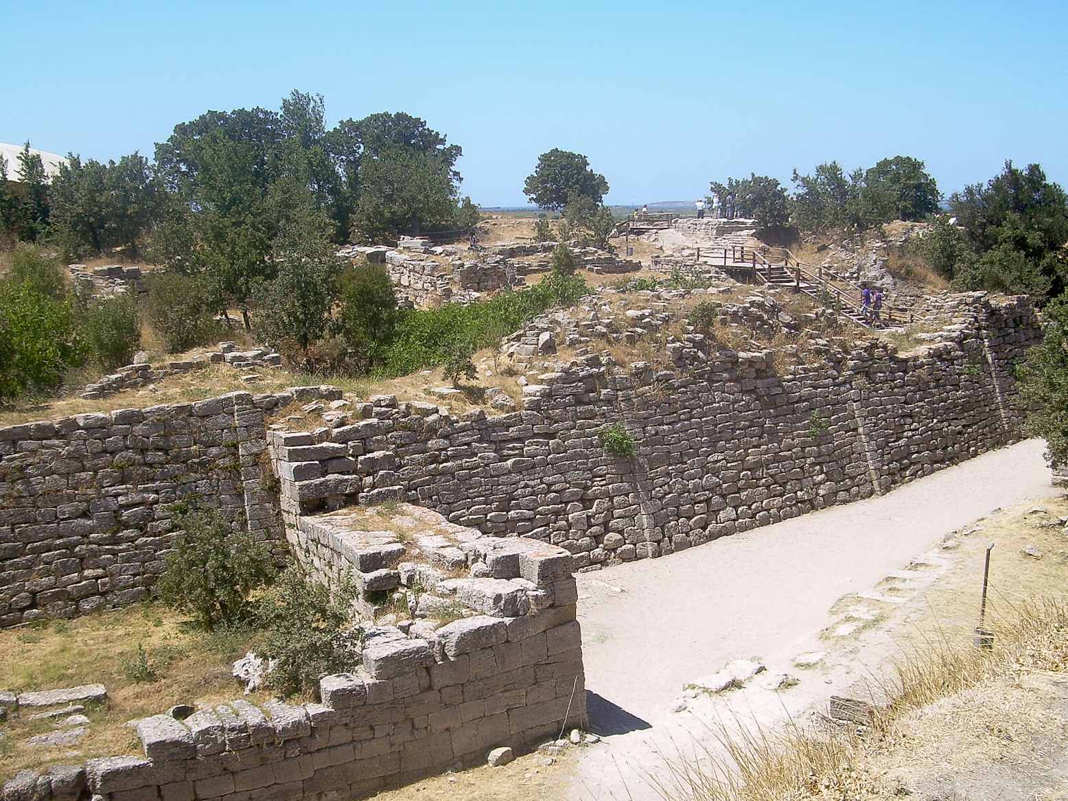 Troy Wasn't Just One City But Nine Different Settlements Stacked on Top of Each Other (Image Credits: Wikimedia)