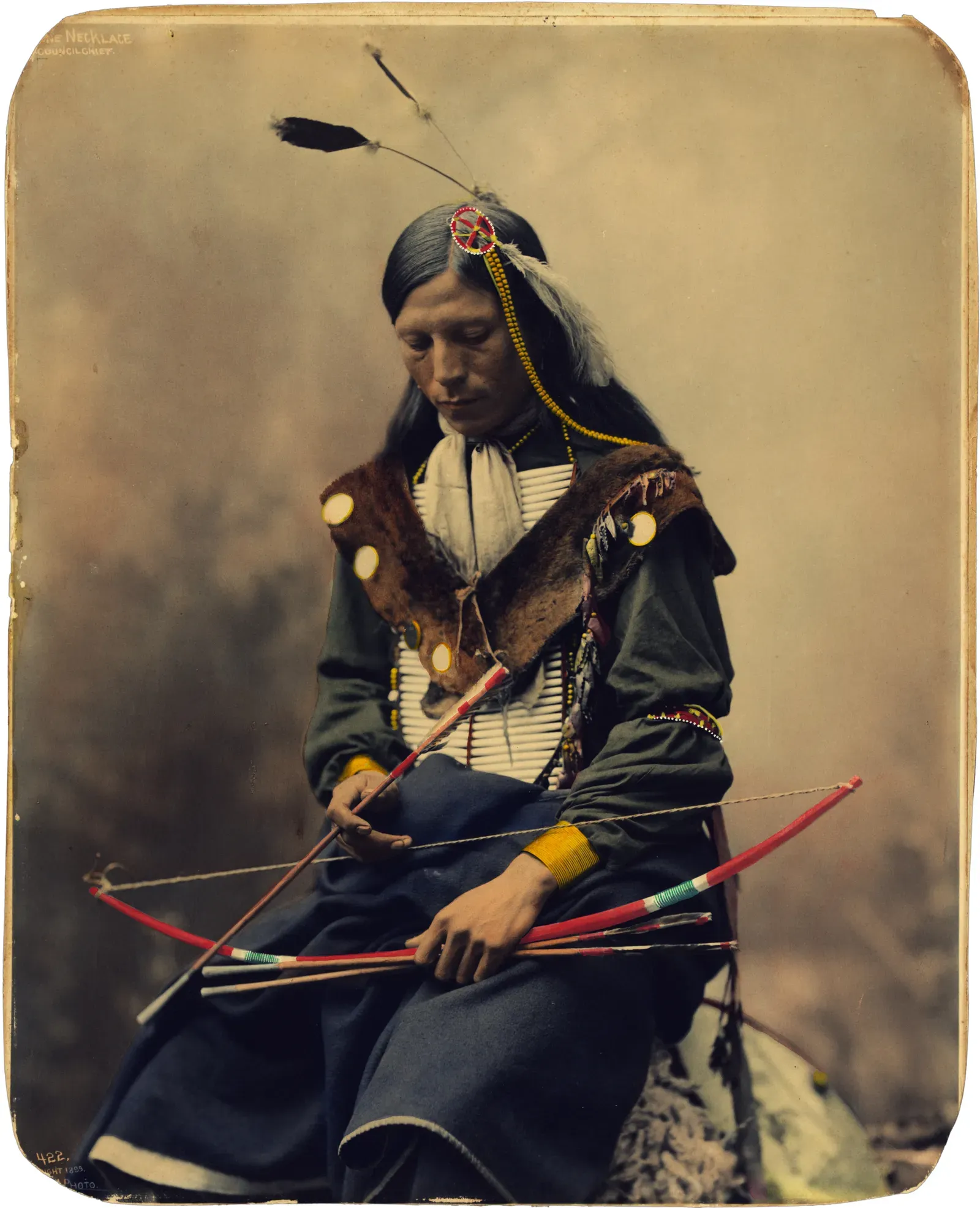 Their Real Name Is the People of the Seven Council Fires (This image is available from the United States Library of Congress's Prints and Photographs division under the digital ID ppmsca.15976.This tag does not indicate the copyright status of the attached work. A normal copyright tag is still required. See Commons:Licensing., Public domain)