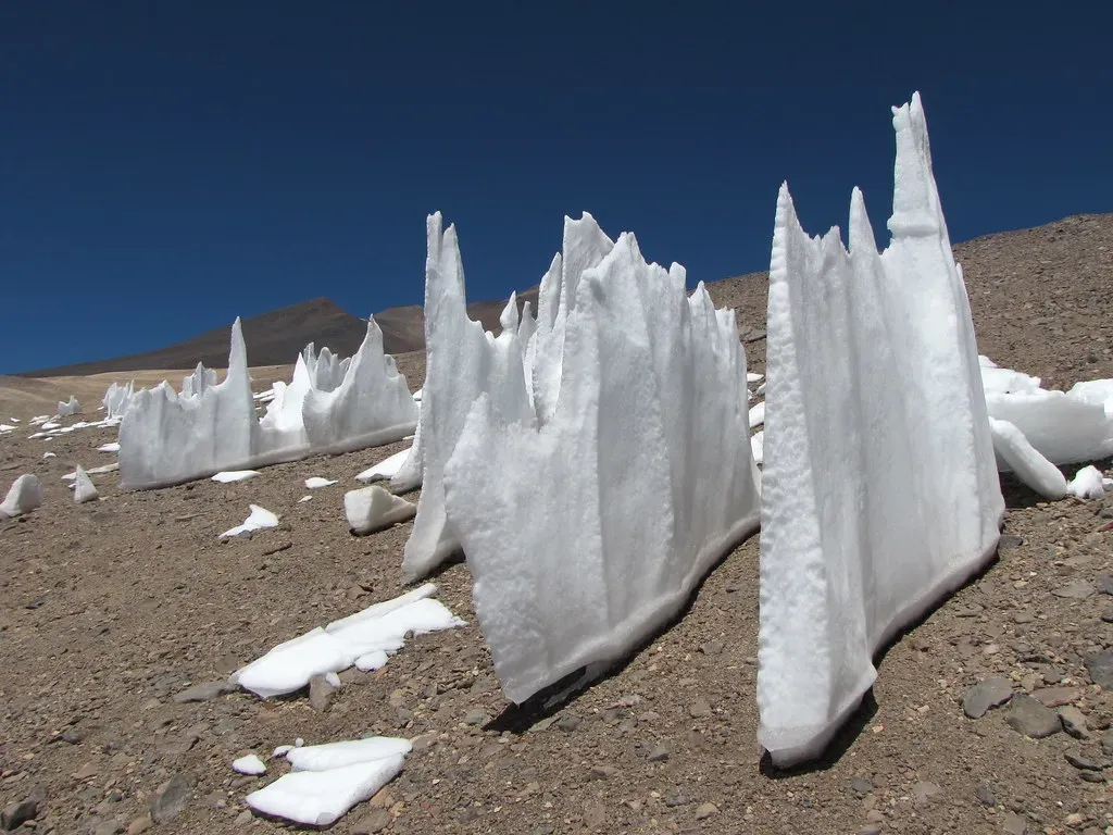 #5. Penitentes: The Razor Ice Forests of the Andes (sergejf, Flickr, CC BY-SA 2.0)