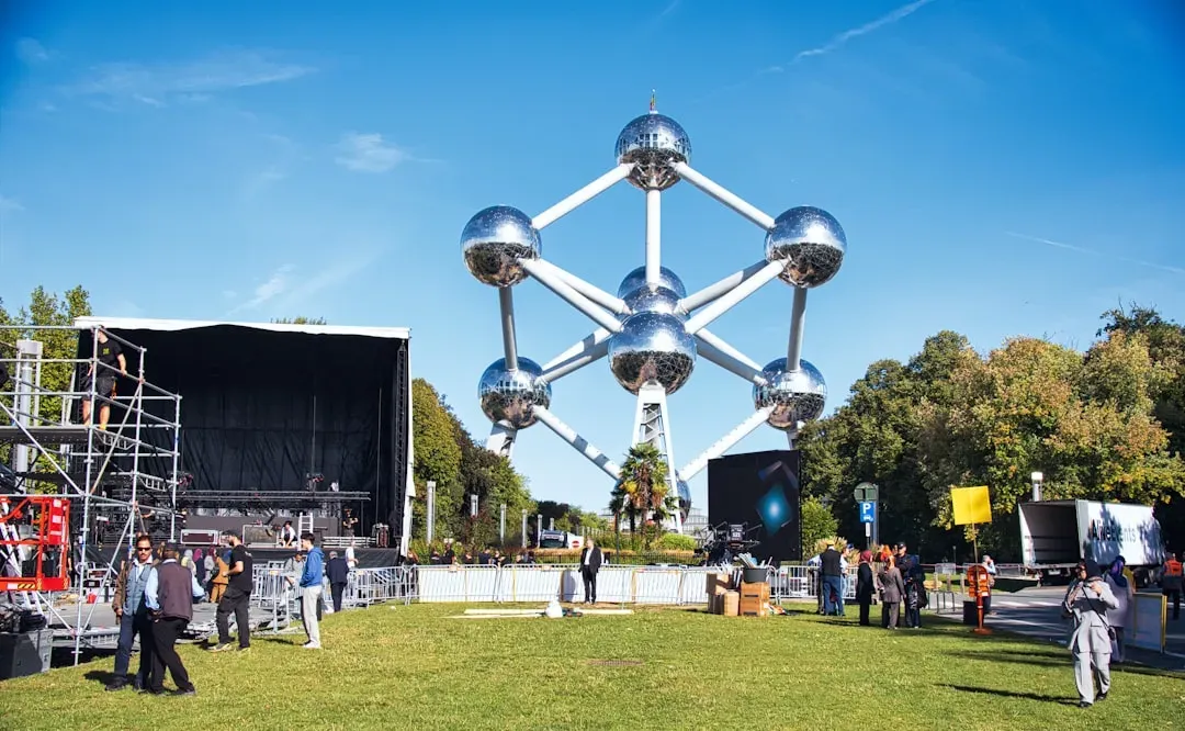 The Atomium in Brussels Survived Beyond Expo 58 (Image Credits: Unsplash)