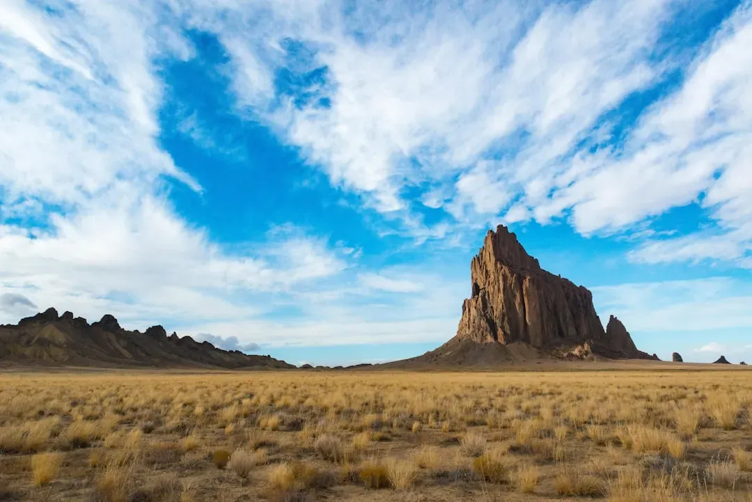 Shiprock in New Mexico (Image Credits: Unsplash)
