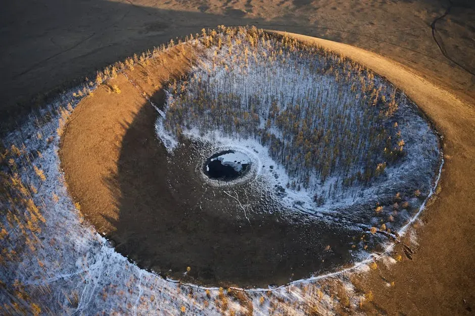 #9. The Siberian Craters: What Is Happening to the Permafrost? (Image Credits: Pexels)