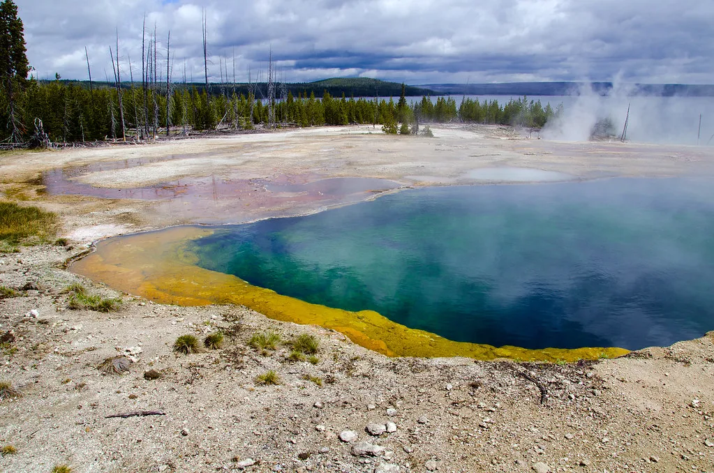 7. The Yellowstone Supervolcano System: A Rewriter of Continents (RuggyBearLA, Flickr, CC BY-SA 2.0)