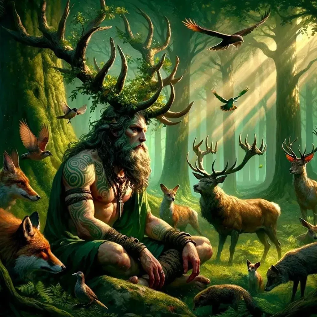 #5 Leo (July 23 &ndash; August 22): Cernunnos (Image Credits: Source: https://images-bonnier.imgix.net/)