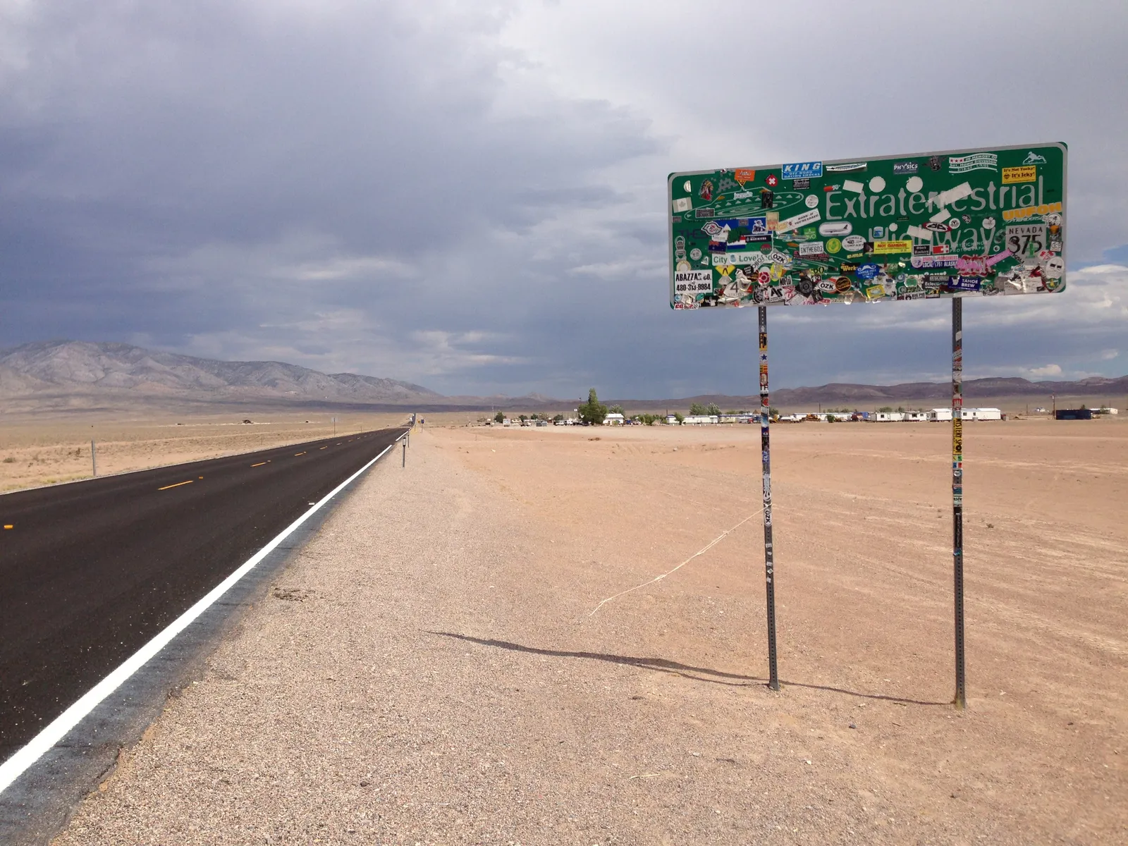 #13 - Nevada's Extraterrestrial Highway (NV-375) (By Famartin, CC BY-SA 4.0)