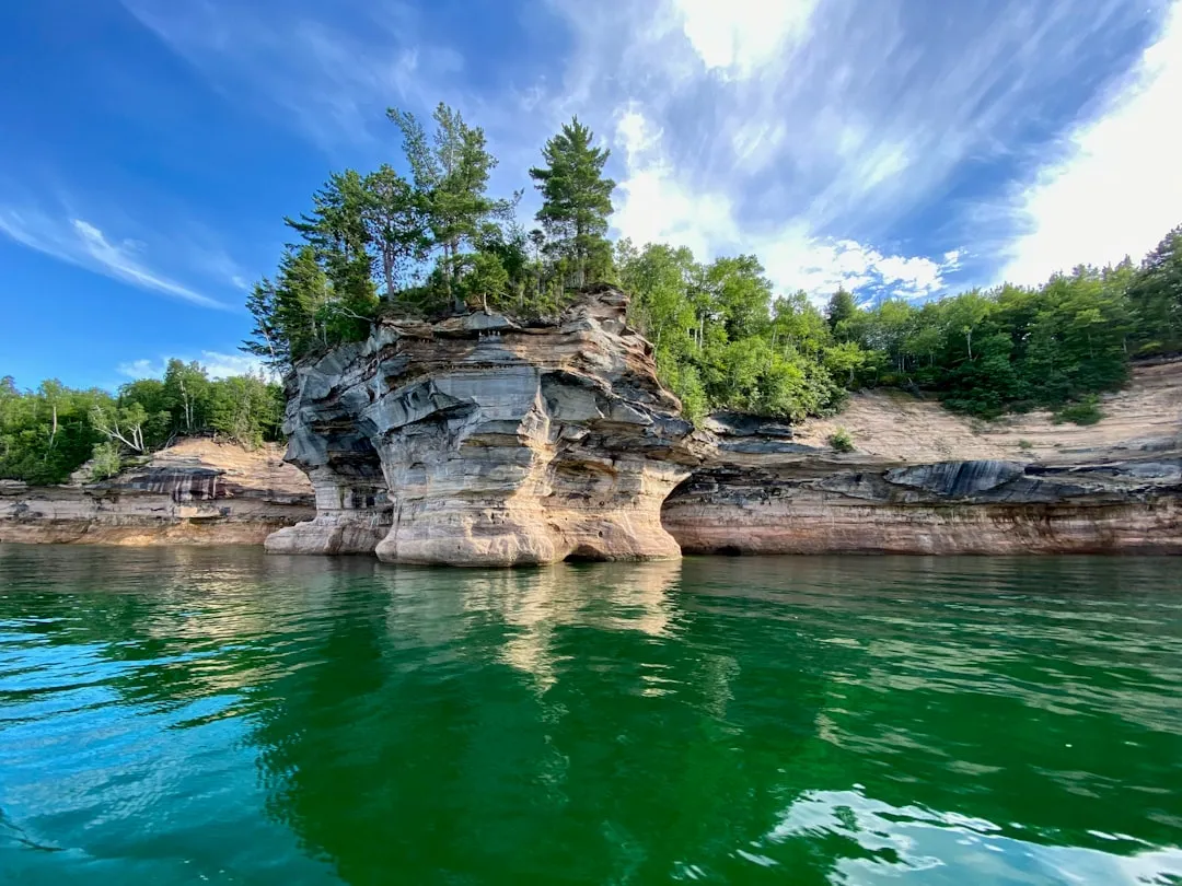 #11 - Lake Superior's Pictured Rocks, Michigan (Image Credits: Unsplash)