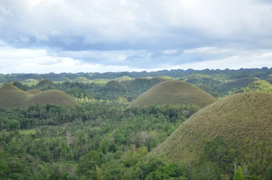#12. The Chocolate Hills, Bohol Island, Philippines (Image Credits: Pexels)