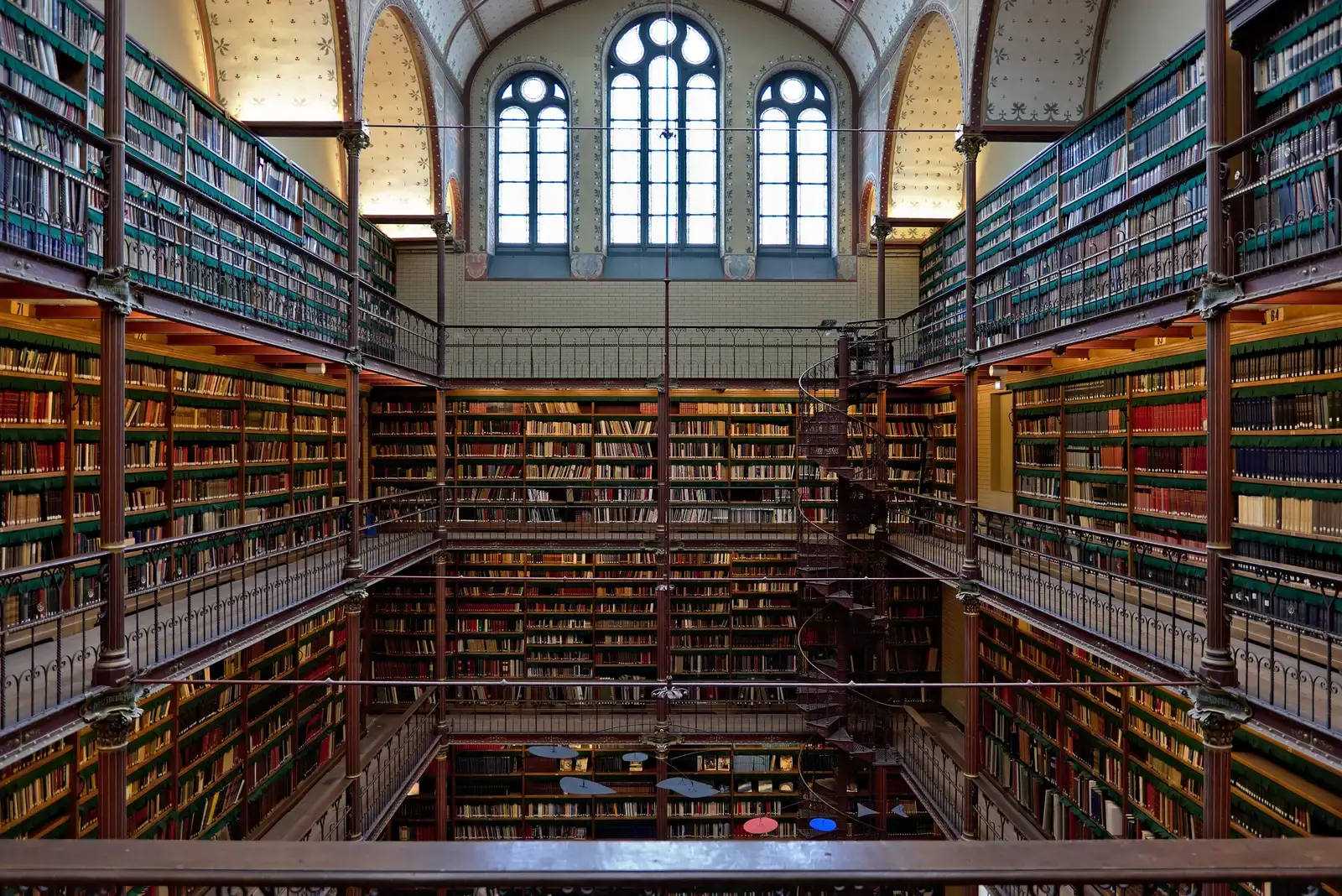 Cuypers Library, Rijksmuseum, Amsterdam (Image Credits: Wikimedia)