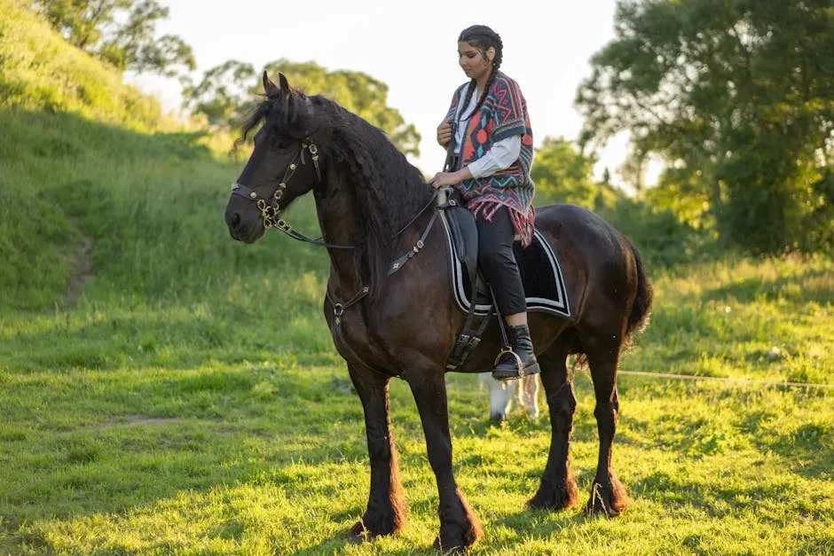 #5 Leo (July 23 – August 22): The Friesian (Image Credits: Pexels)