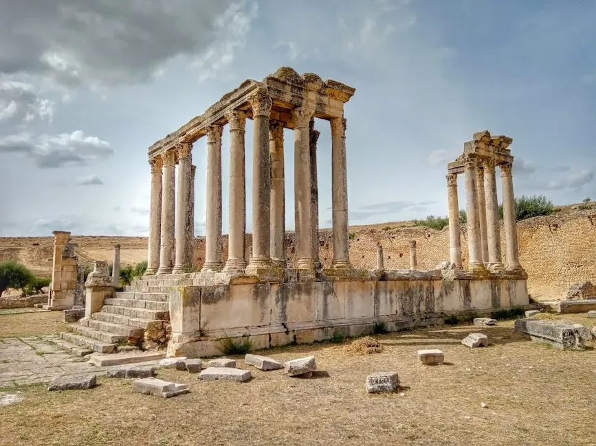 8. Leptis Magna, Libya - A Roman City Swallowed by Desert and Instability (Image Credits: Pexels)