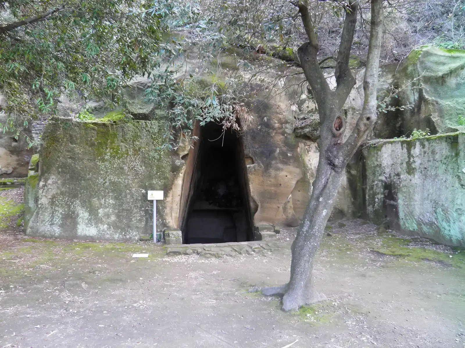 The Cave of the Cumaean Sibyl, Italy (Image Credits: Wikimedia)
