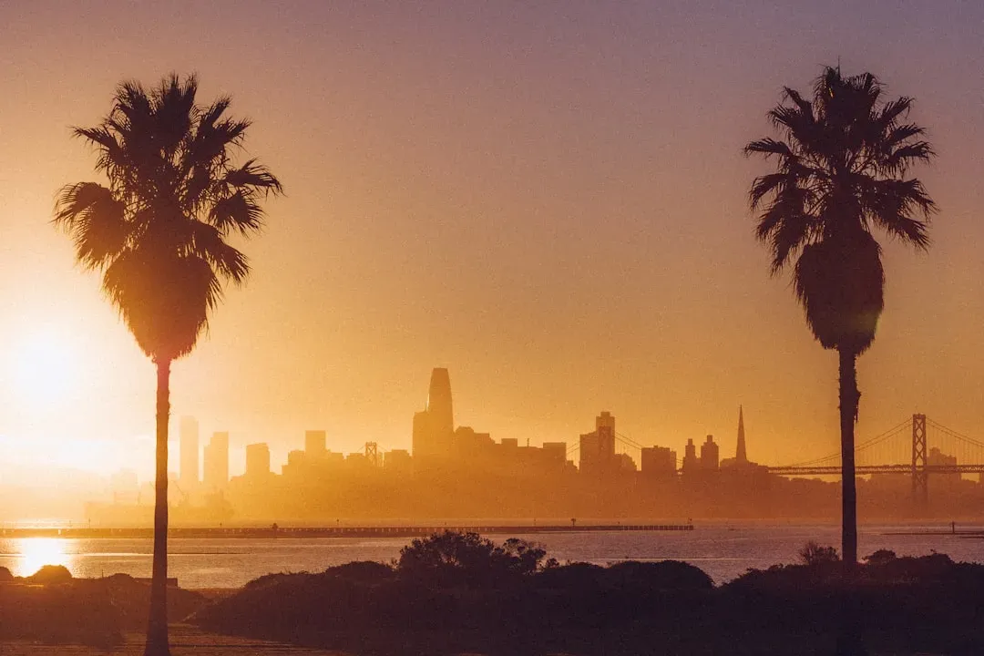 California: Coastal Drama Meets Desert Fire (Image Credits: Unsplash)