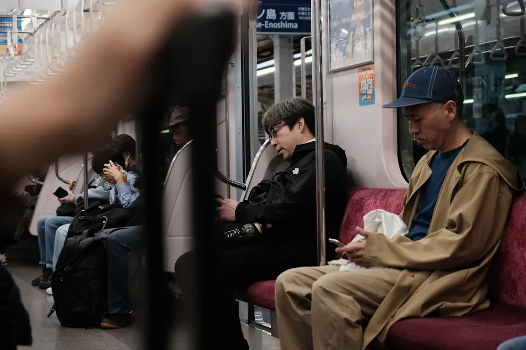 5. Commuting on Public Transit (Image Credits: Unsplash)