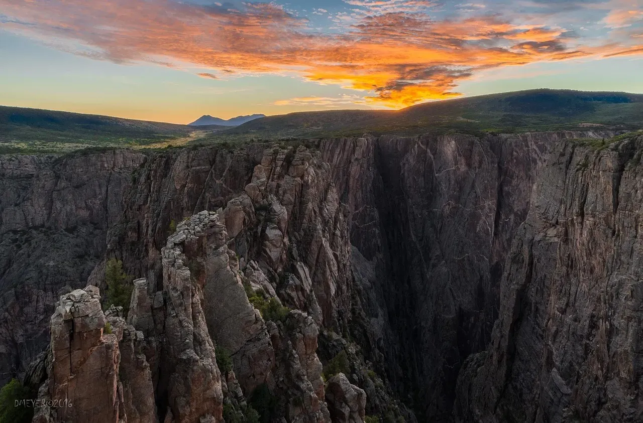 Black Canyon of the Gunnison National Park, Colorado: The Darkest Canyon You've Never Seen (Image Credits: Pixabay)