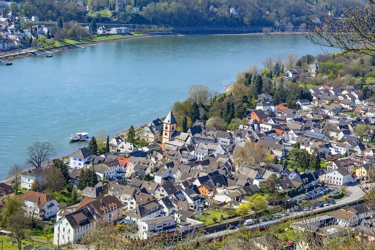 The Rhine: Europe's Industrial Artery (Image Credits: Pixabay)